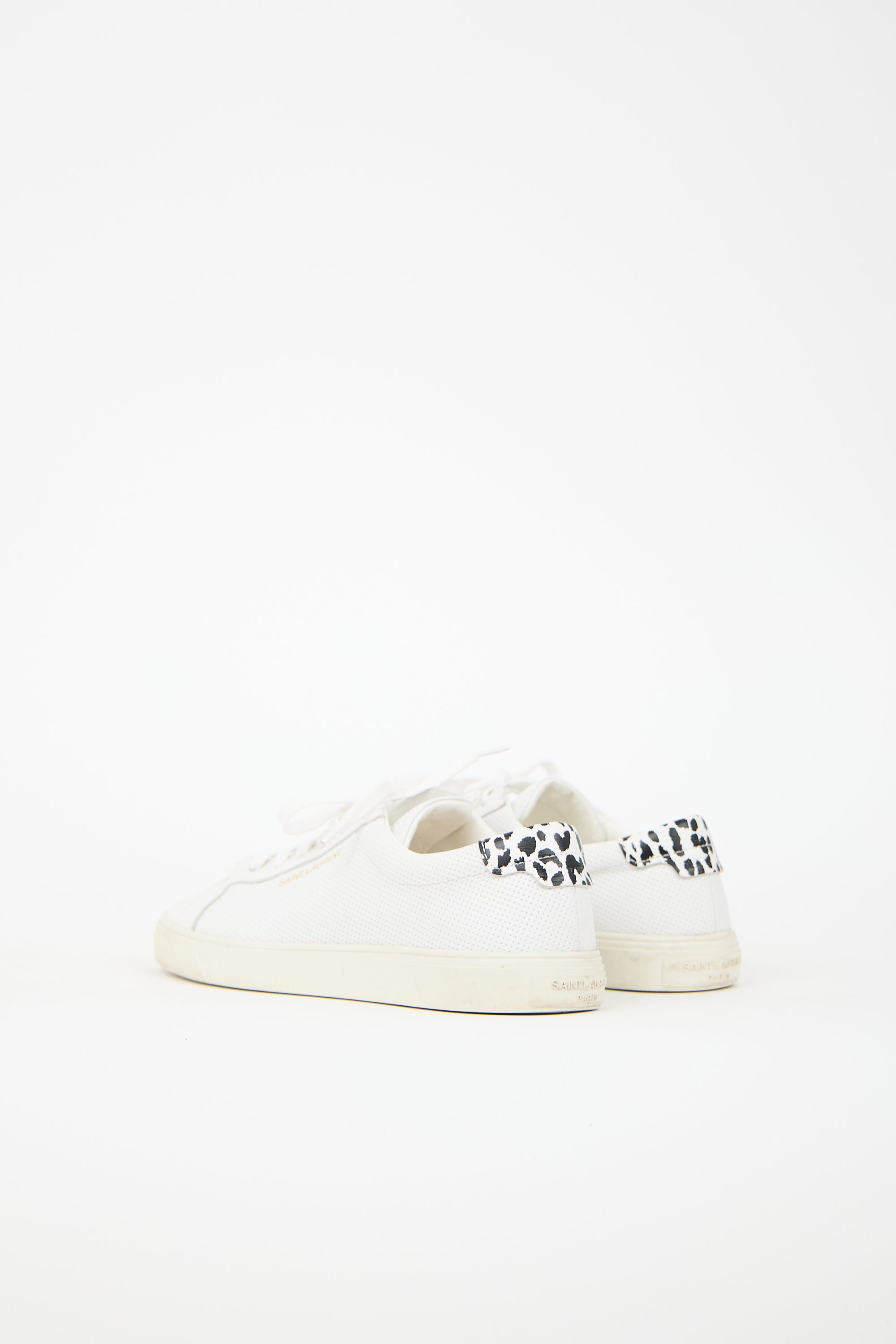 Saint Laurent Leather Andy Low Sneaker
