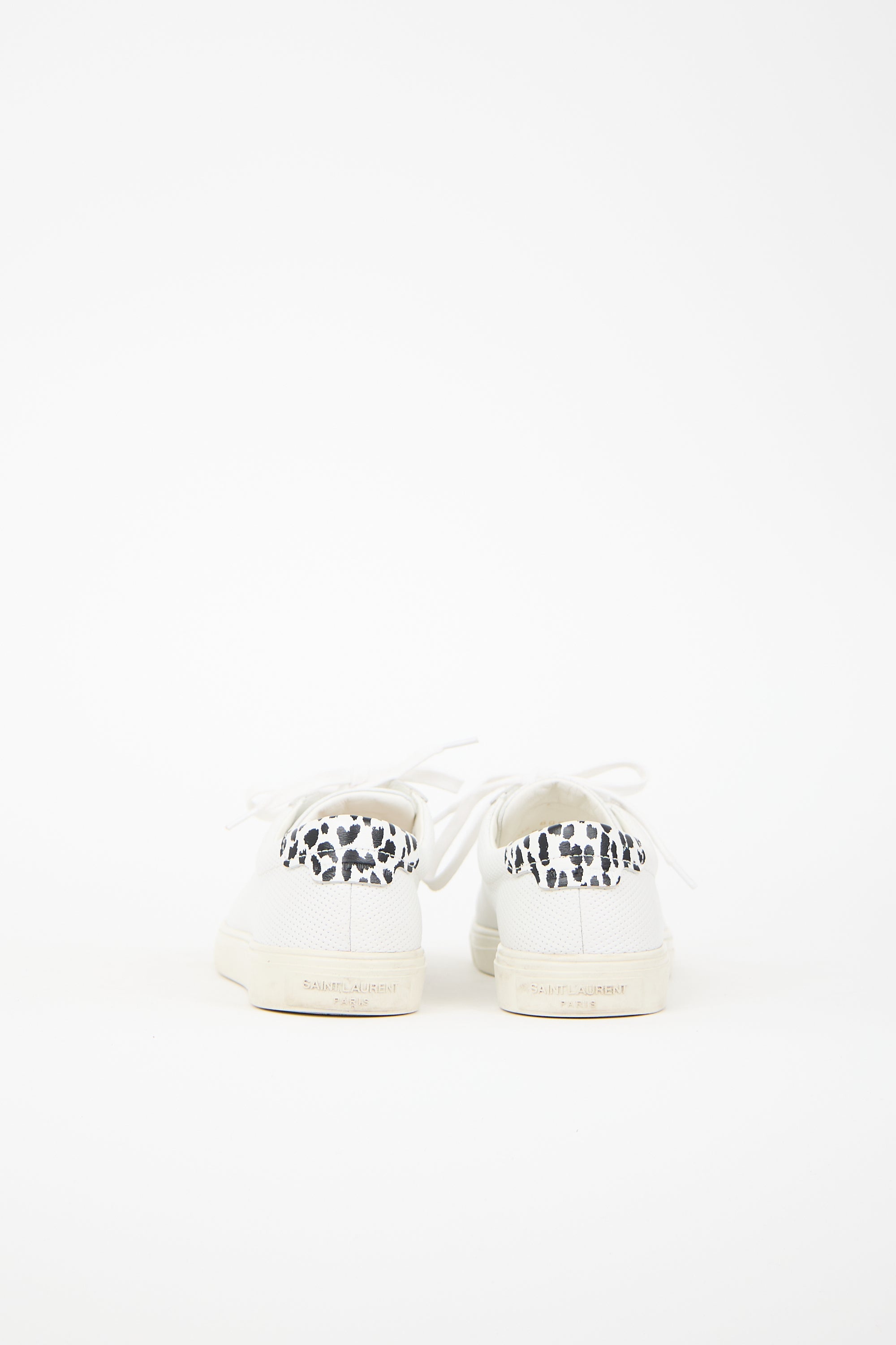 Saint Laurent Leather Andy Low Sneaker