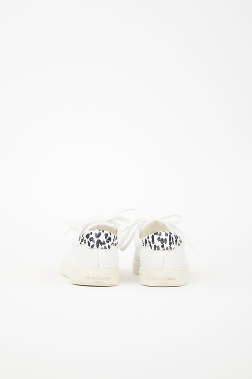 Saint Laurent Leather Andy Low Sneaker