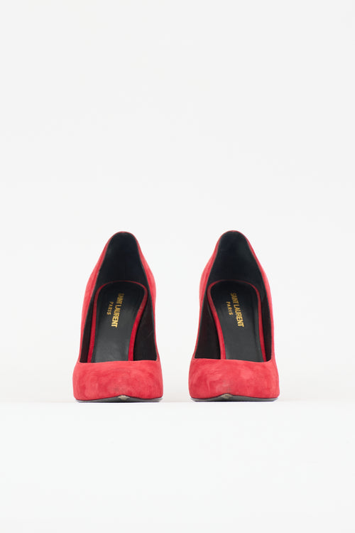 Saint Laurent Suede Pump