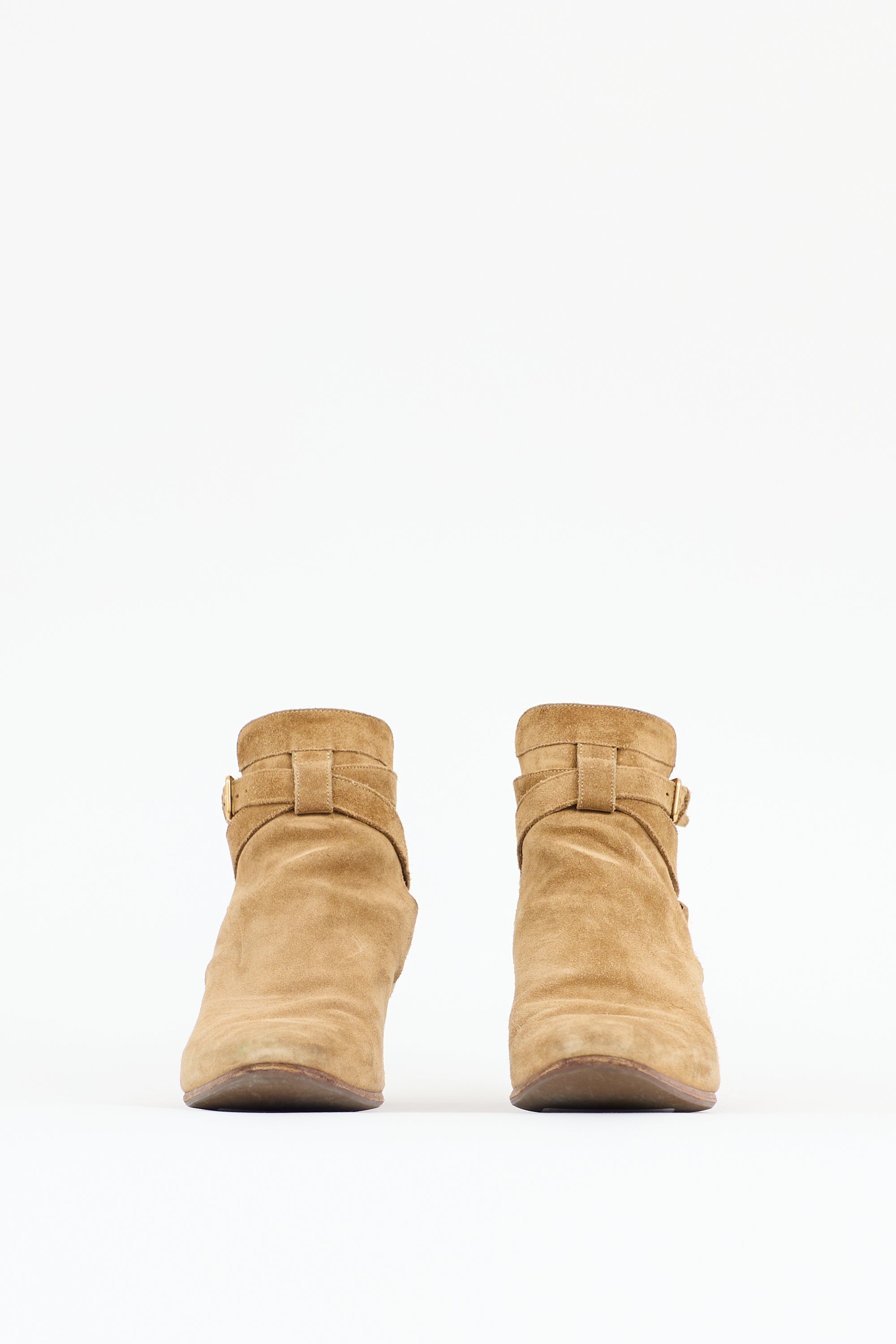 Saint Laurent Suede Blake Boot