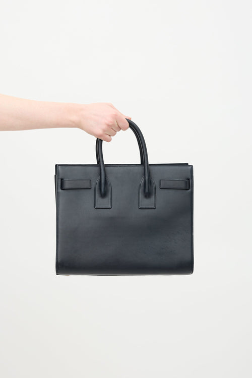 Leather Mini Sac De Jour Bag
