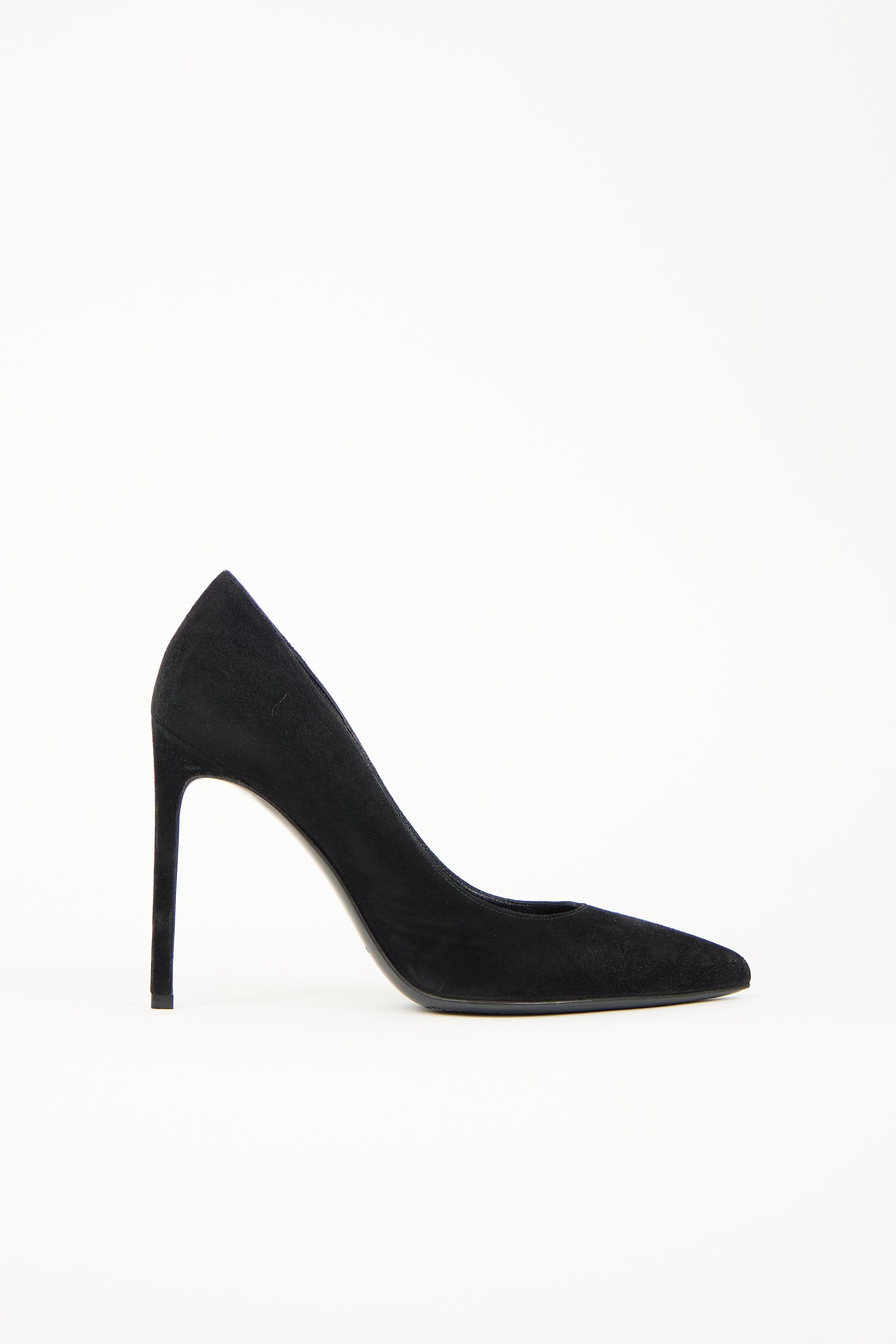 Saint Laurent Suede Paris Pump