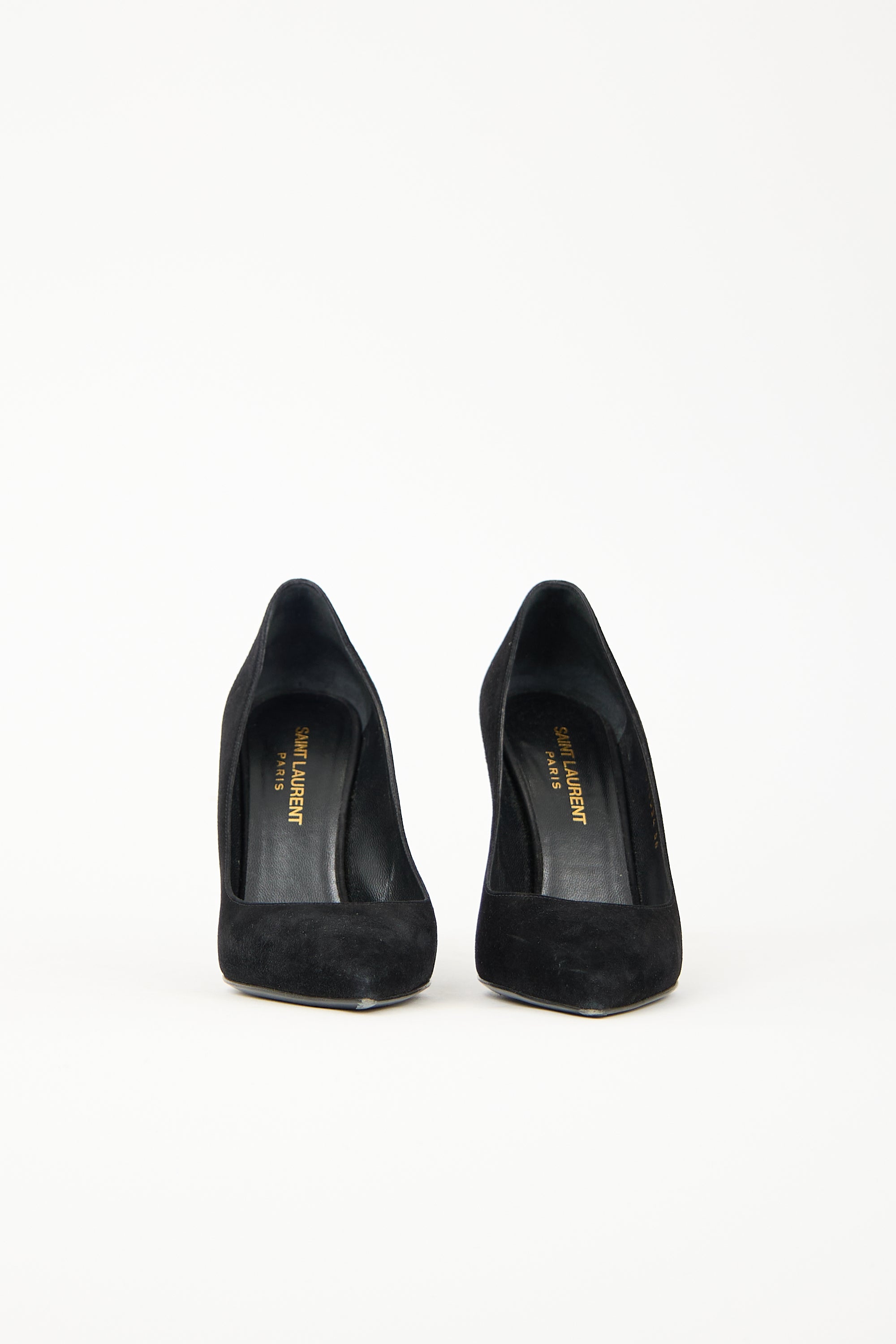 Saint Laurent Suede Paris Pump