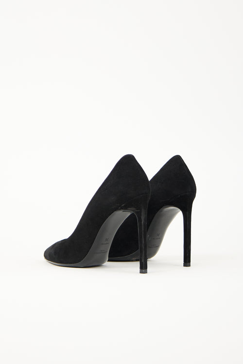 Saint Laurent Suede Paris Pump