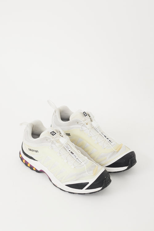 Salomon White & Multicolour XA-Pro Fusion Advanced Sneaker