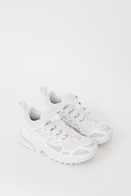 Salomon White & Grey ACS+ Sneaker