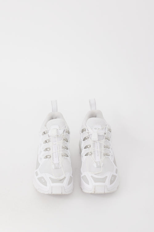 Salomon White & Grey ACS+ Sneaker
