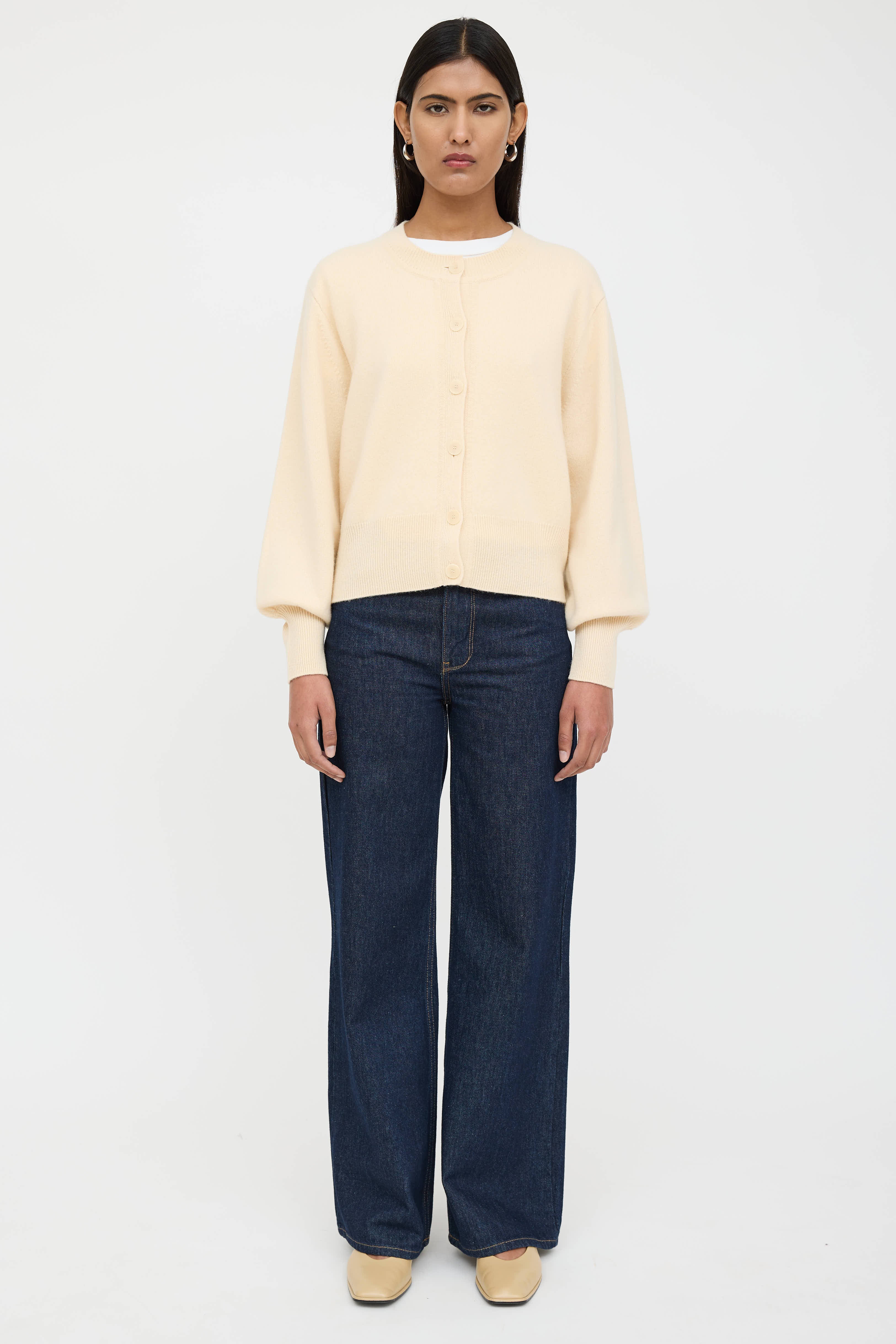 Sandro Wool Knit Cardigan