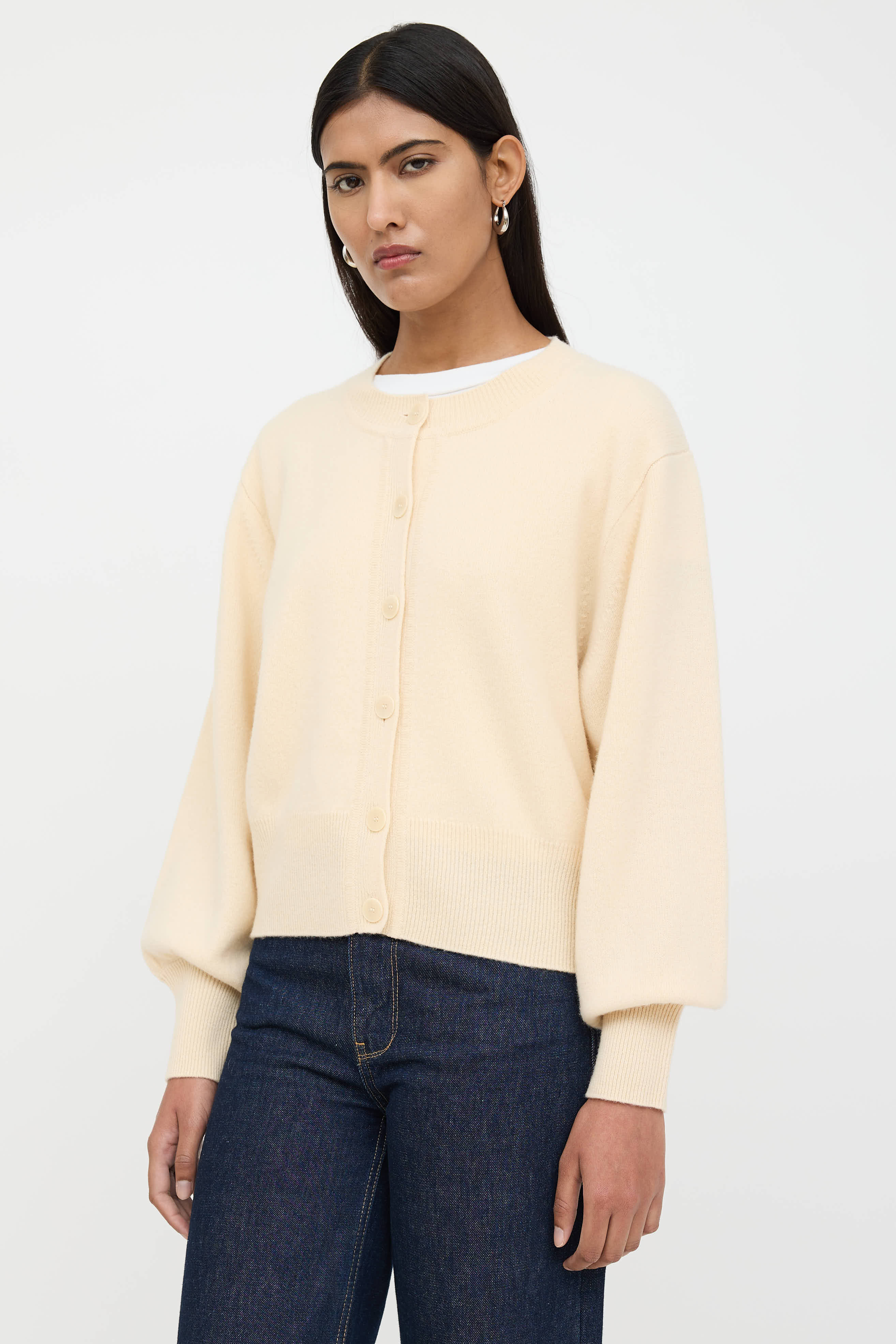 Sandro Wool Knit Cardigan