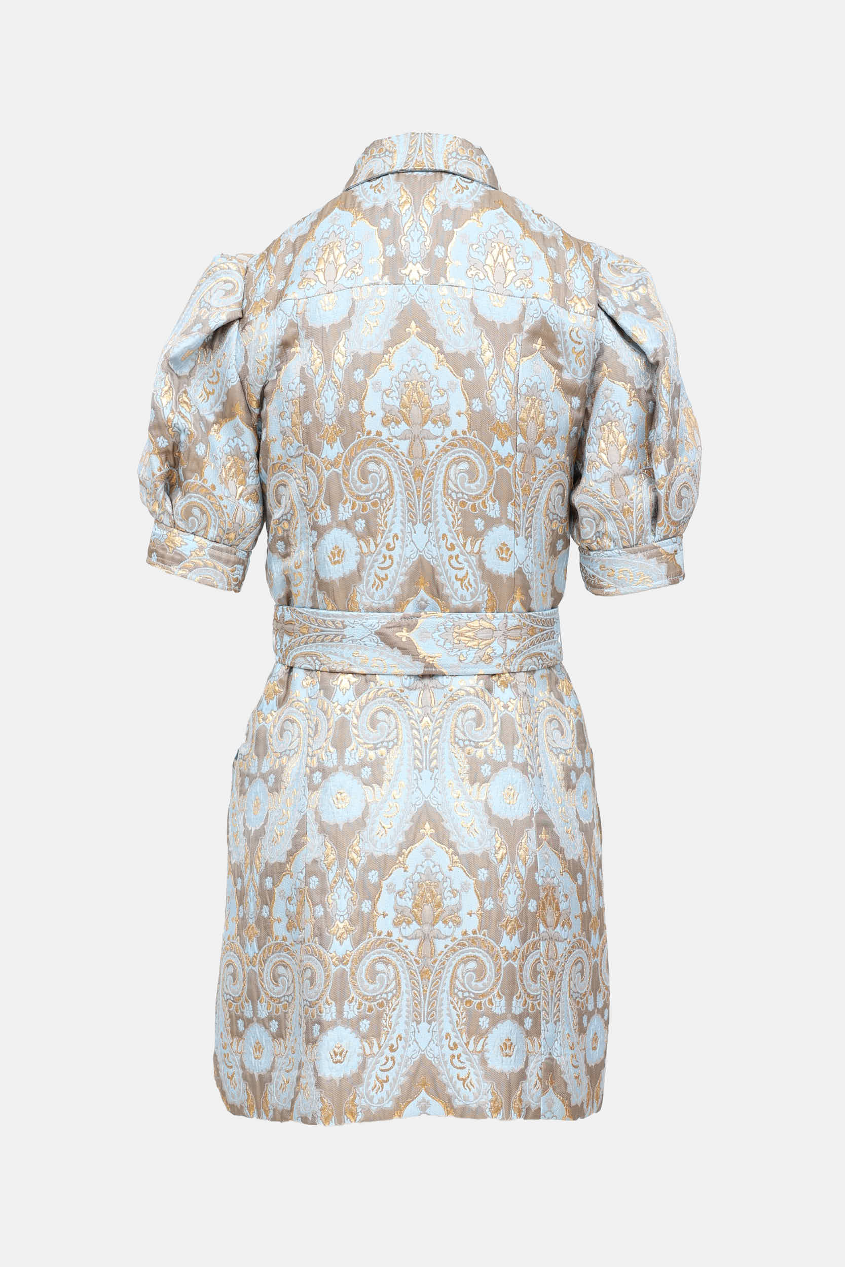 Sandro Patterned Brocade Dress