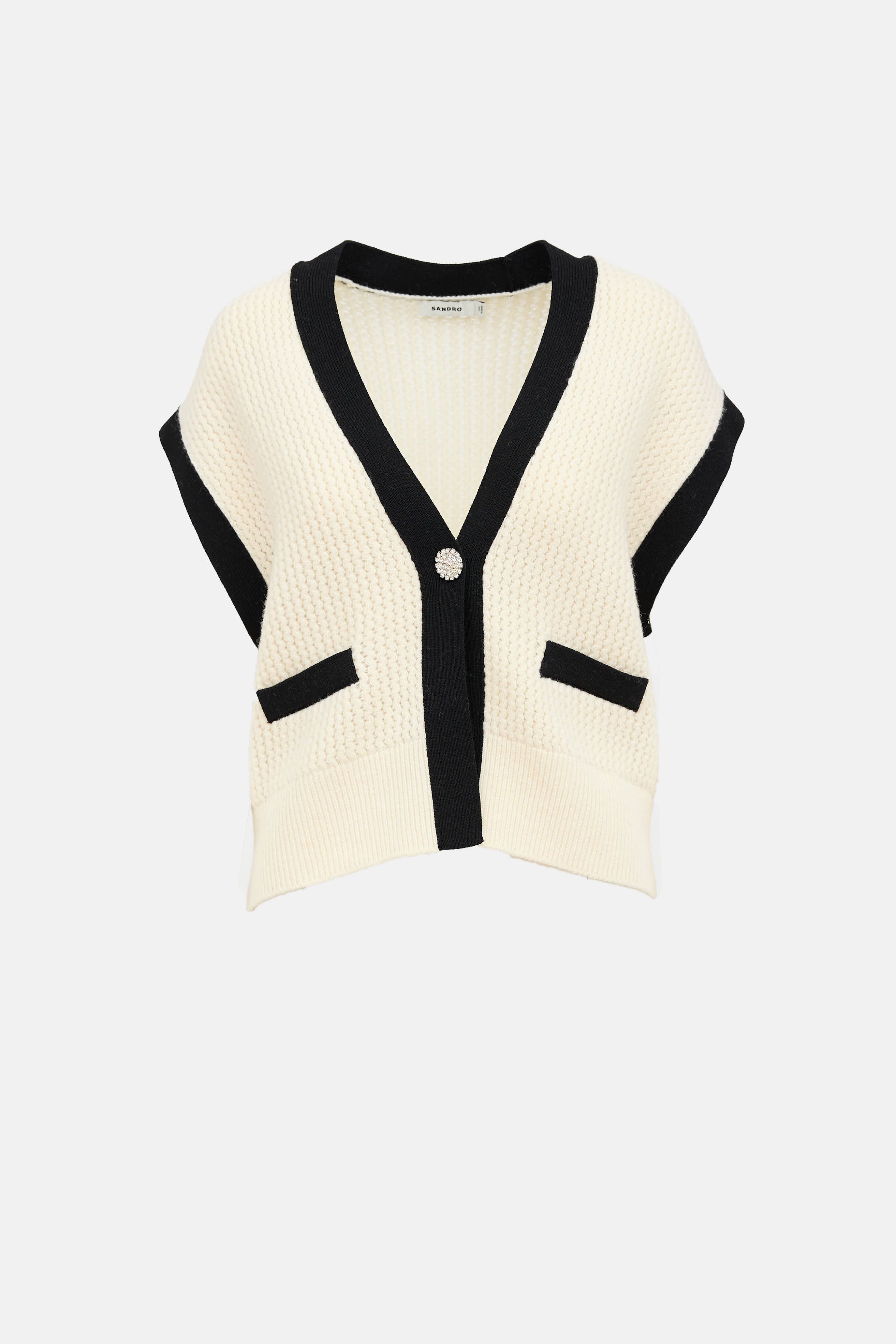 Sandro Sydney Sleevless Cardigan