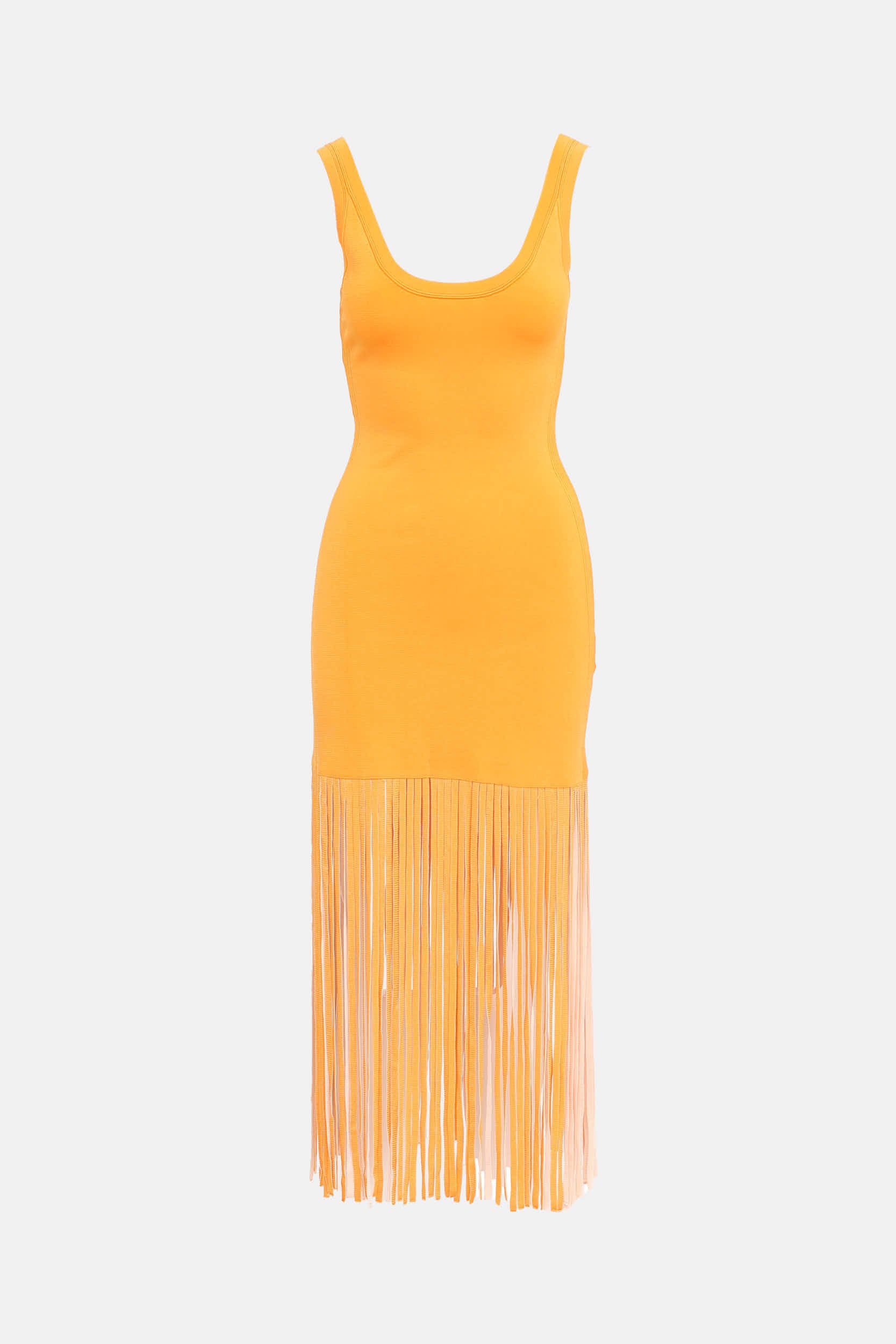 Sandro Fringe Midi Dress