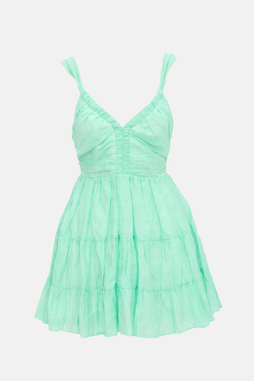 Sandro Linen Mini Dress