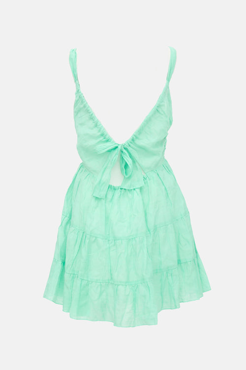 Sandro Linen Mini Dress