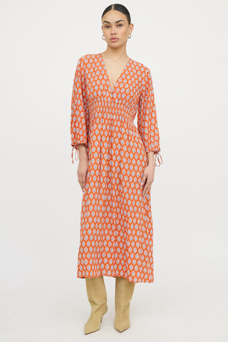 SandroPatterned Roche Dress