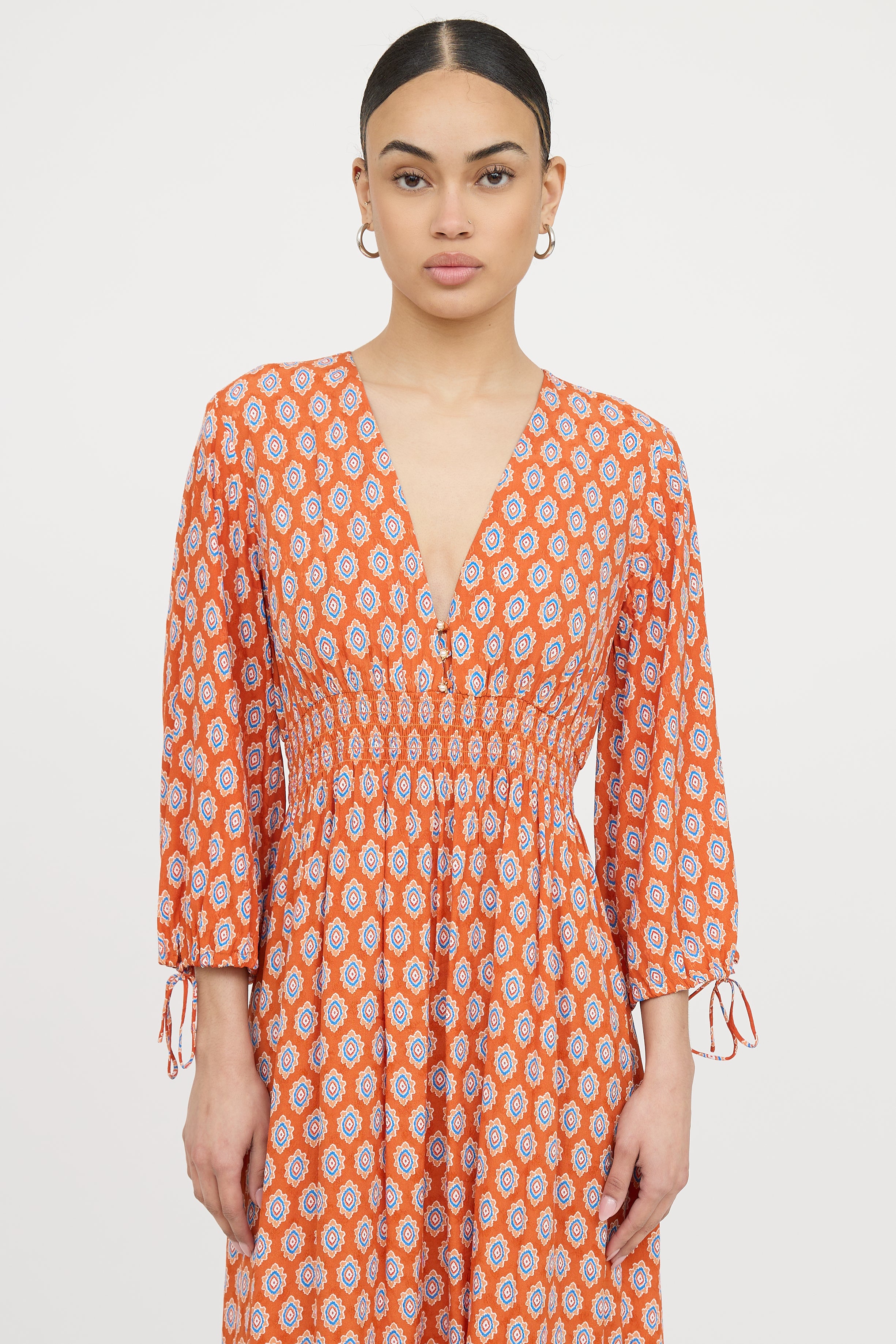 SandroPatterned Roche Dress
