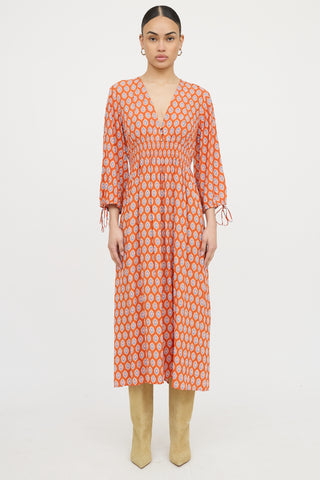 SandroPatterned Roche Dress