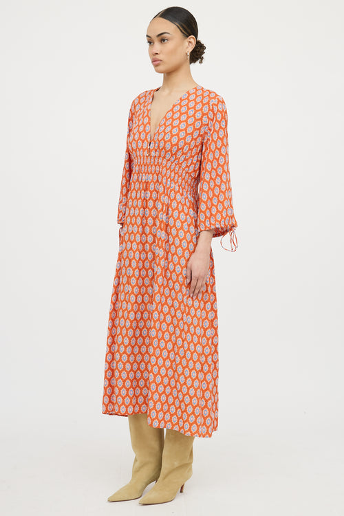 SandroPatterned Roche Dress