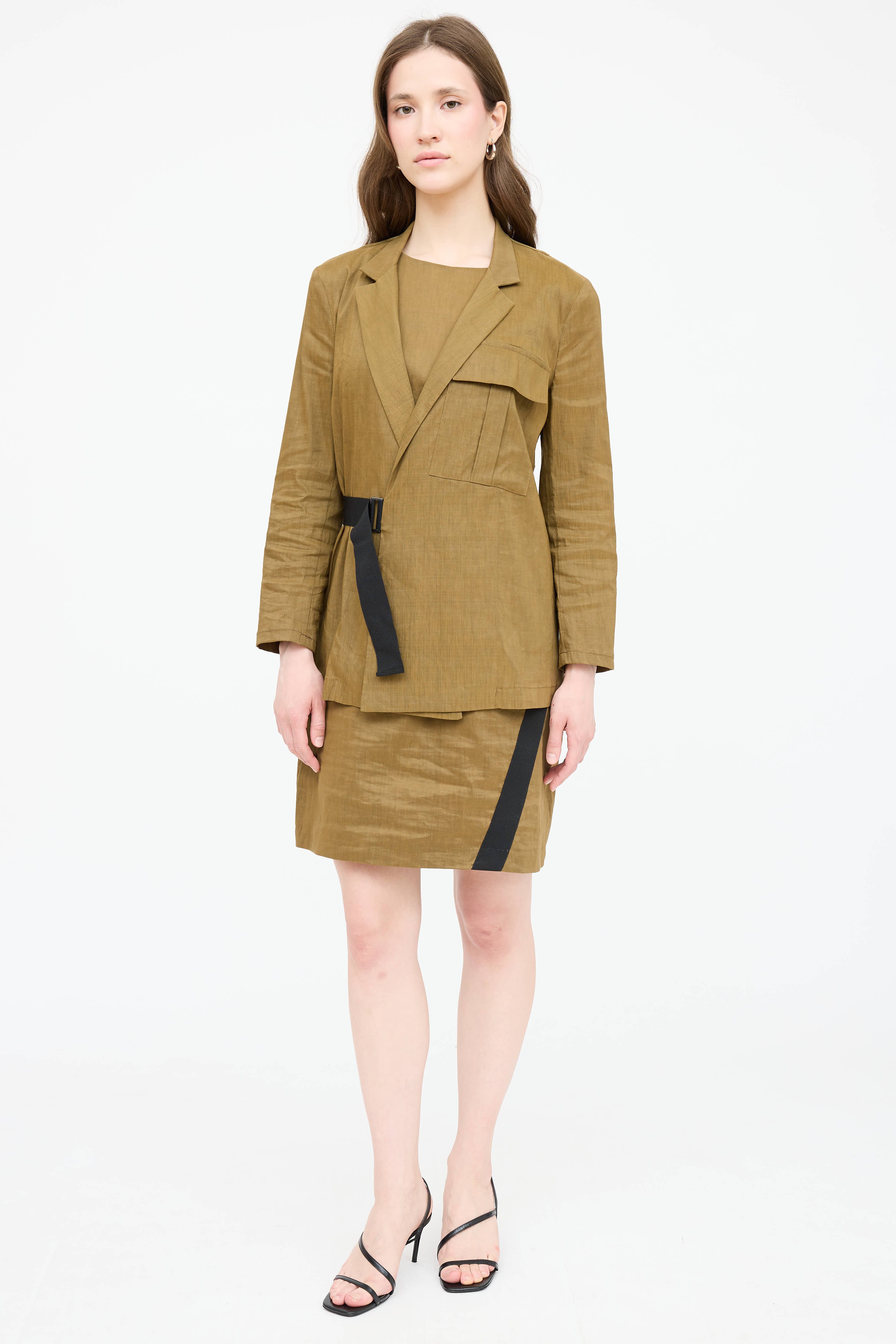 Sarah Pancini Asymmetrical Co-Ord Set