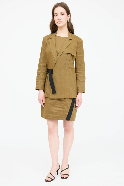Sarah Pancini Asymmetrical Co-Ord Set