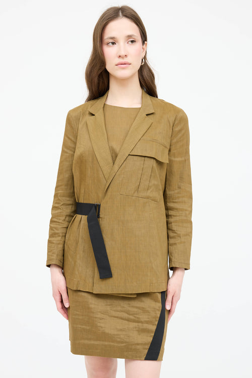 Sarah Pancini Asymmetrical Co-Ord Set