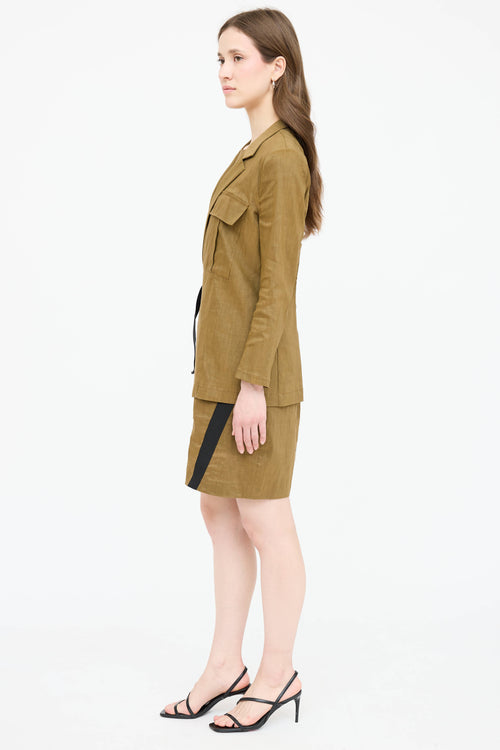 Sarah Pancini Asymmetrical Co-Ord Set
