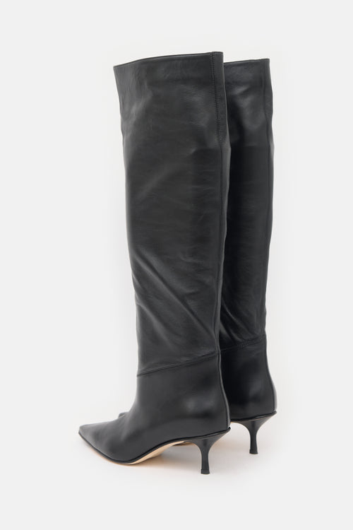 Scarosso Leather Barbara Knee Boot