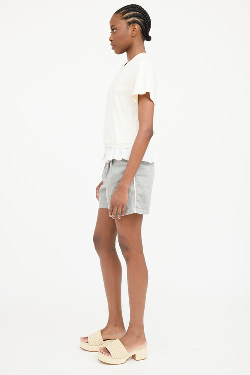 See By Chloé Cinch Ruffle Layer Top