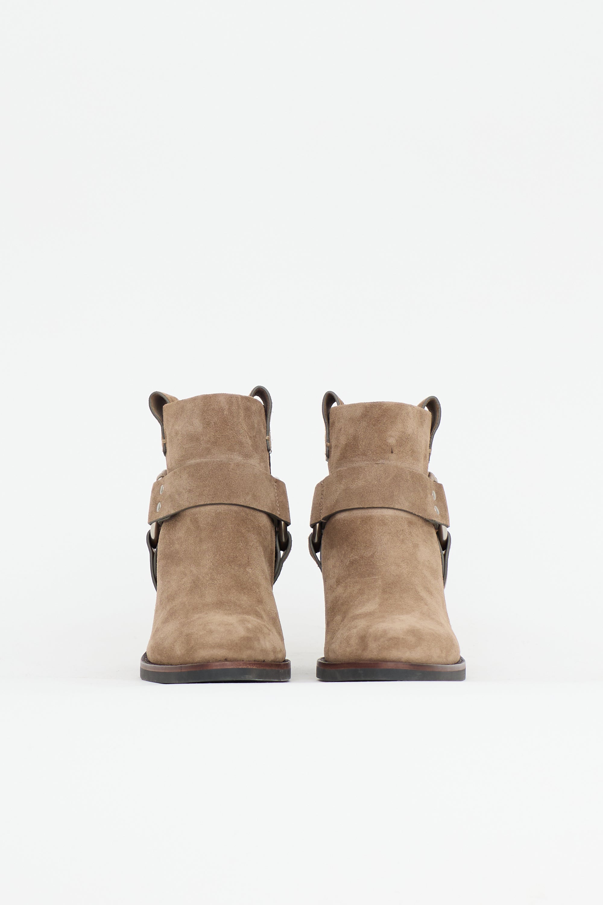 See by Chloé Suede Eddie Harness Boot