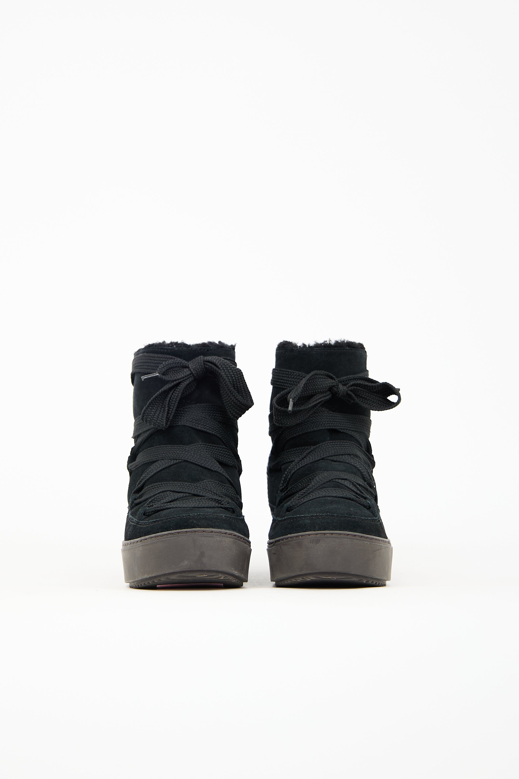 See by Chloé Black Suede & Leather Boot