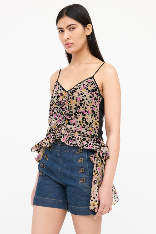 See By Chloé Silk Patterned Top