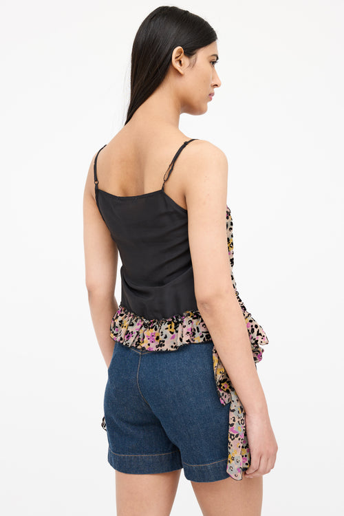 See By Chloé Silk Patterned Top