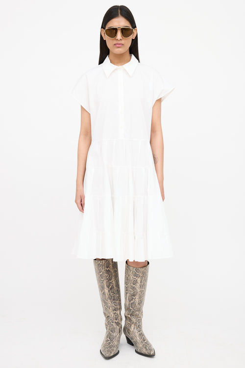 See By Chloé Tiered Shirt Dress