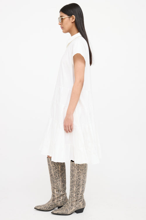 See By Chloé Tiered Shirt Dress