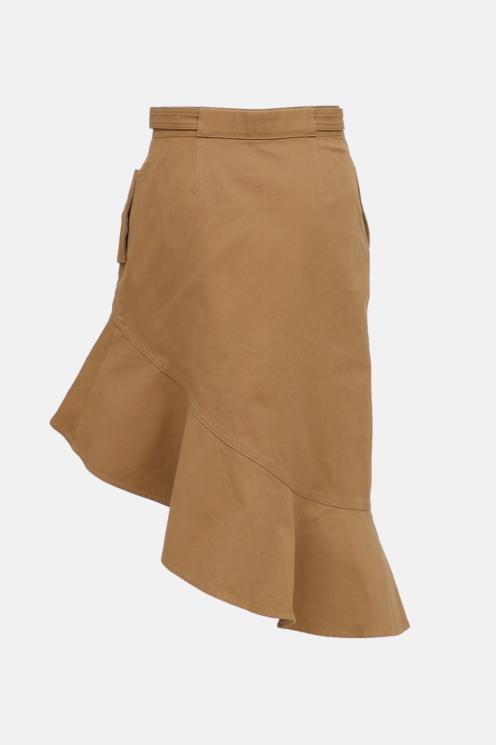 Self-PortraitAsymmetrical Ruffle Skirt
