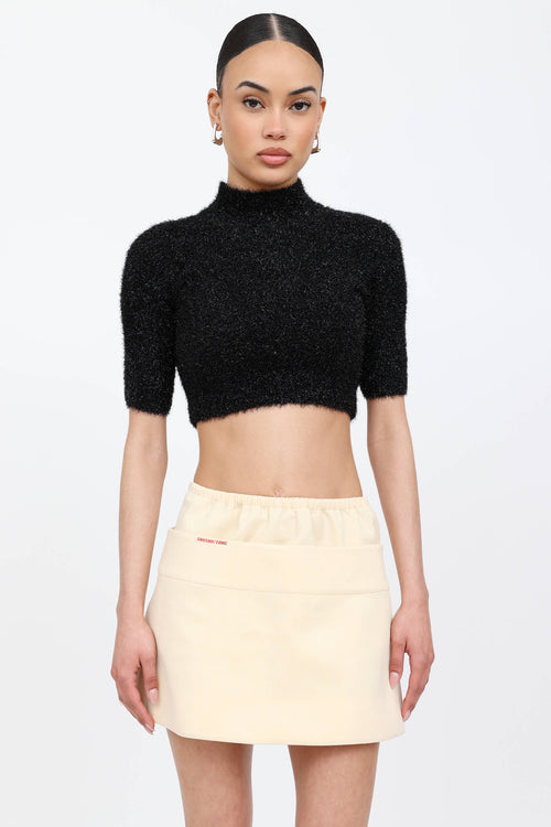 Shushu/Tong Textured Sparkly Top