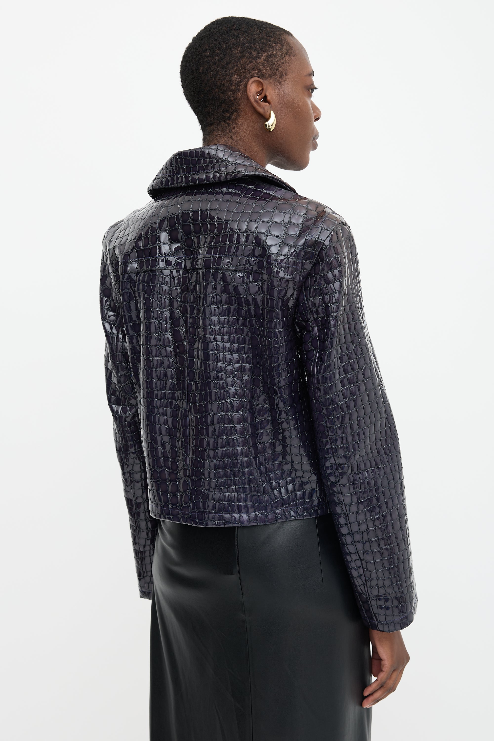 Sies Marjan SS 2020 Embossed Patent Jacket
