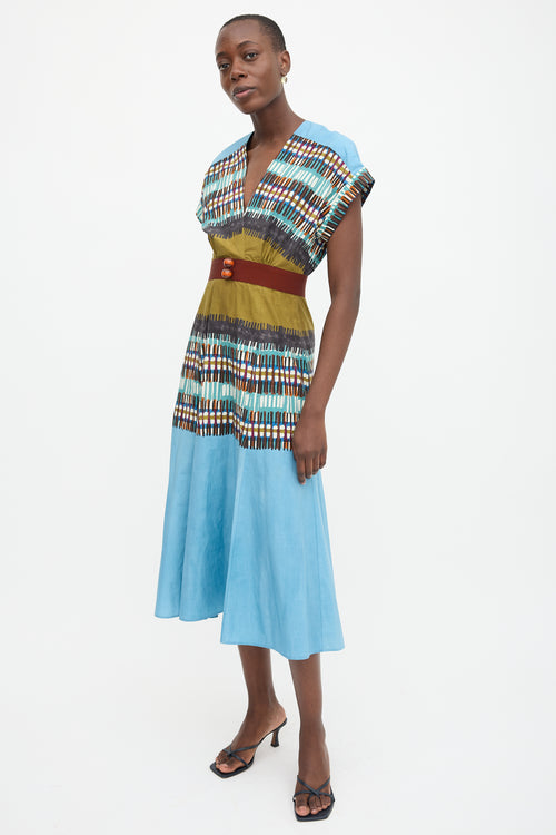 Silvia Tcherassi Sakura Midi Dress