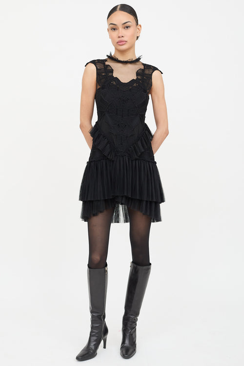 Simkhai Tulle Lace Dress