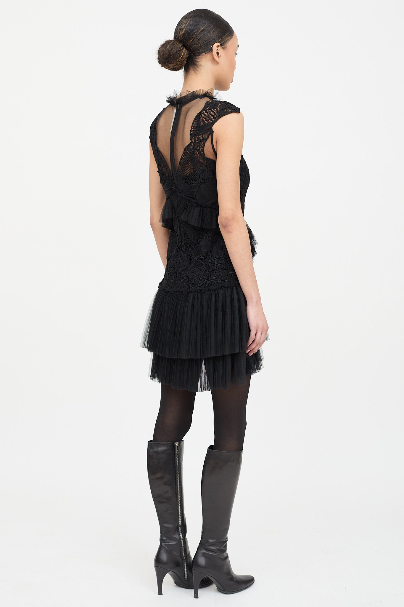 Simkhai Tulle Lace Dress