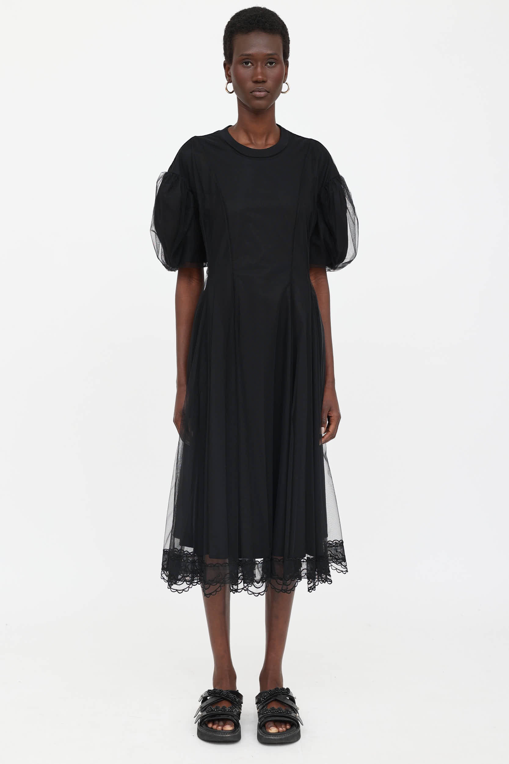 Simone Rocha Tule Sculpted Dress