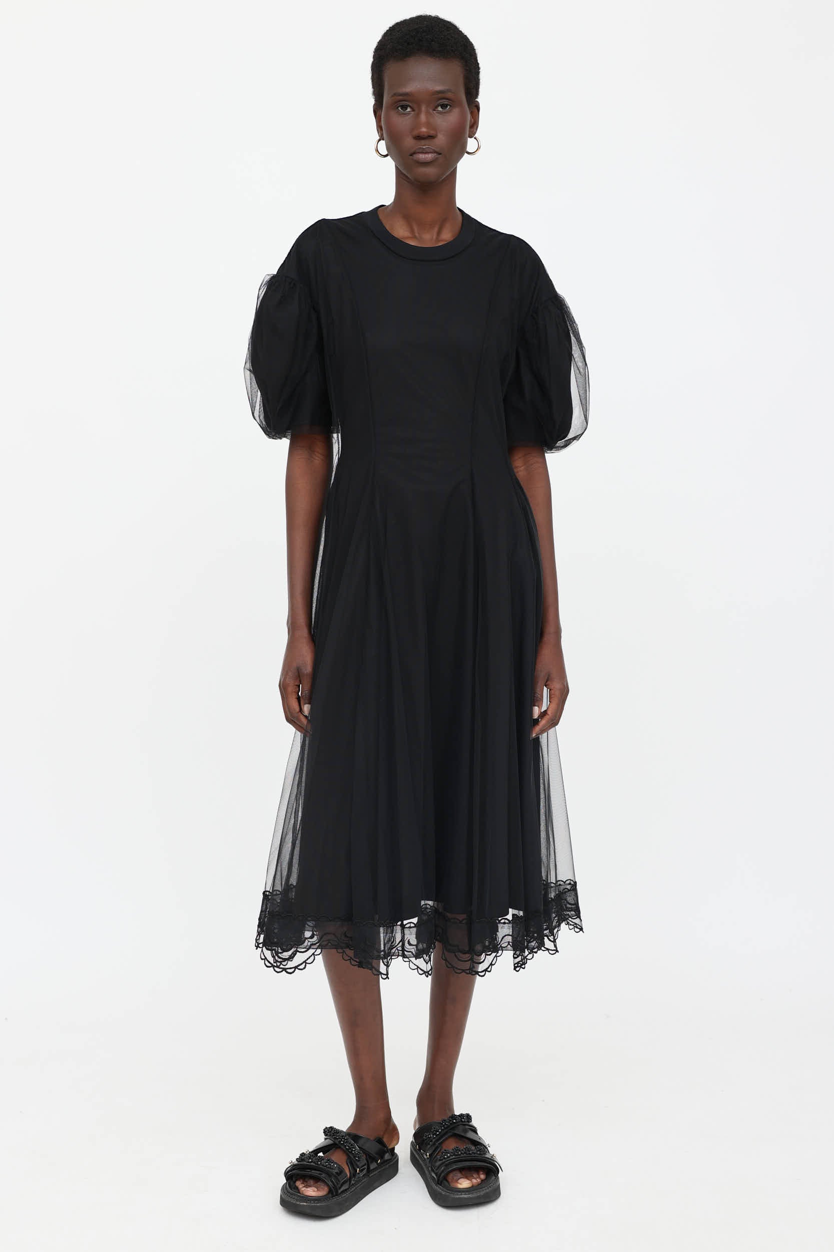 Simone Rocha Tule Sculpted Dress