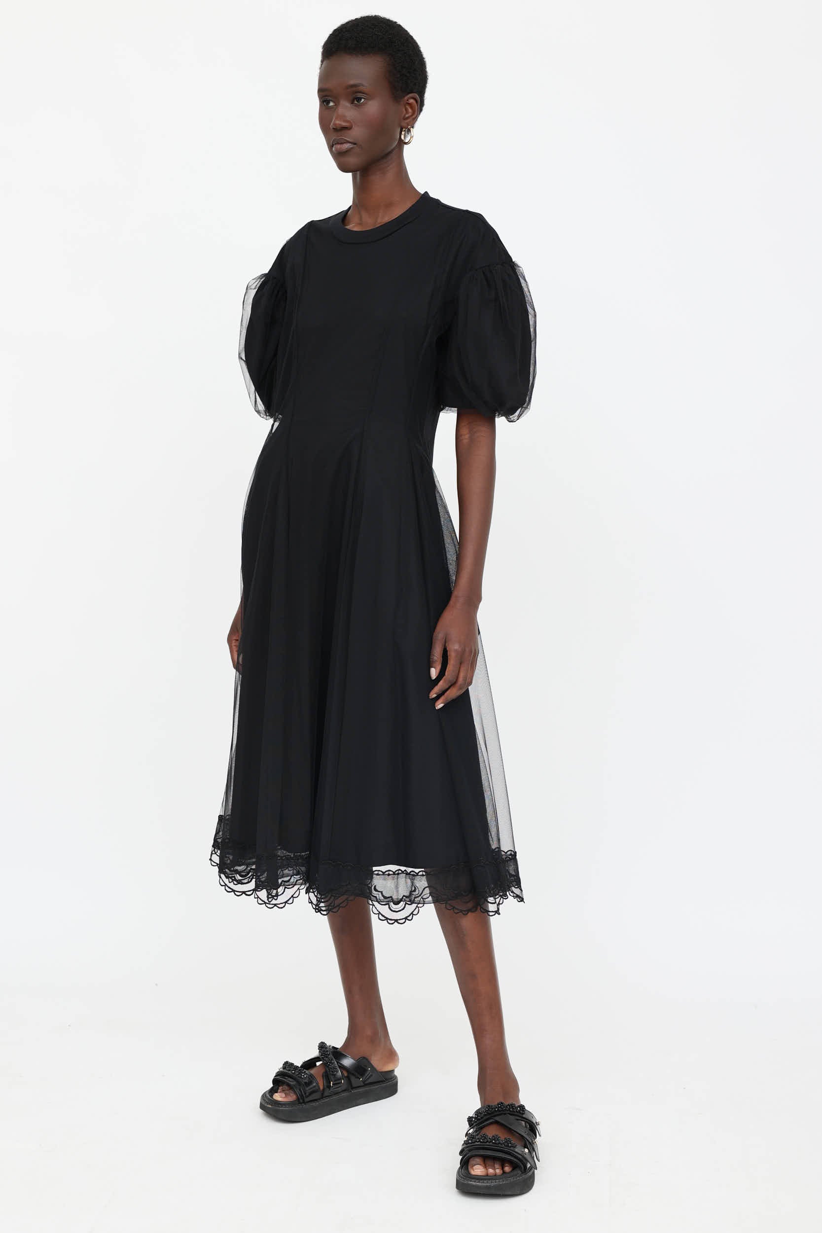 Simone Rocha Tule Sculpted Dress