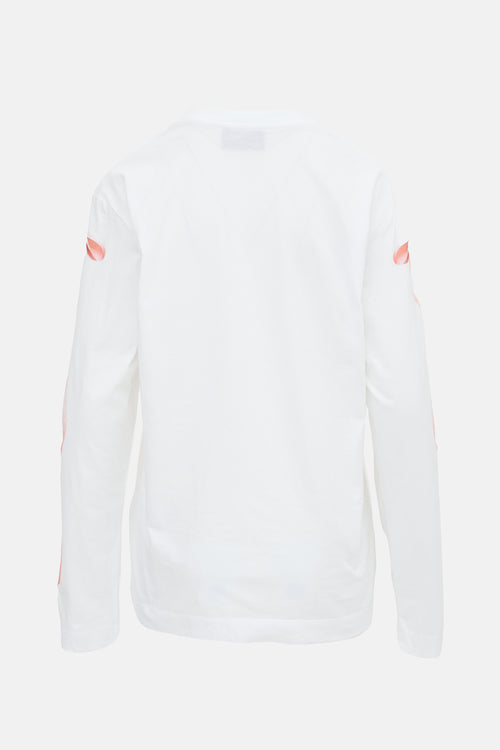 Simone Rocha Bow Print T-Shirt