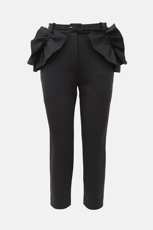 Simone Rocha Neoprene Ruffled Trouser