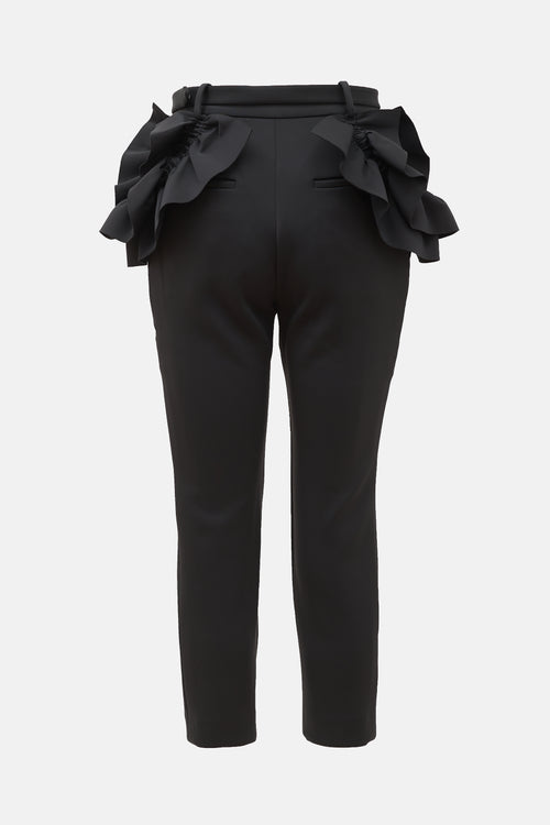 Simone Rocha Neoprene Ruffled Trouser