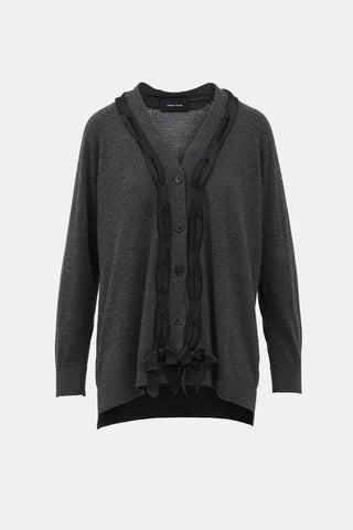 Simone Rocha Wool Braided Cardigan