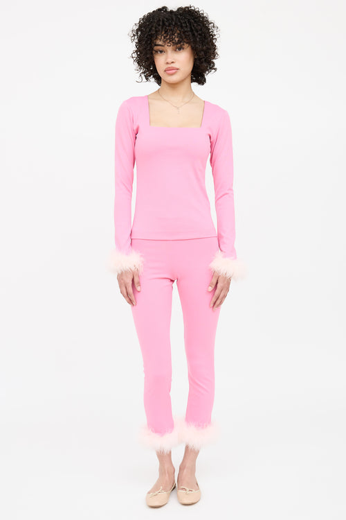 Sleeper Weekender Feather Co-Ord Set