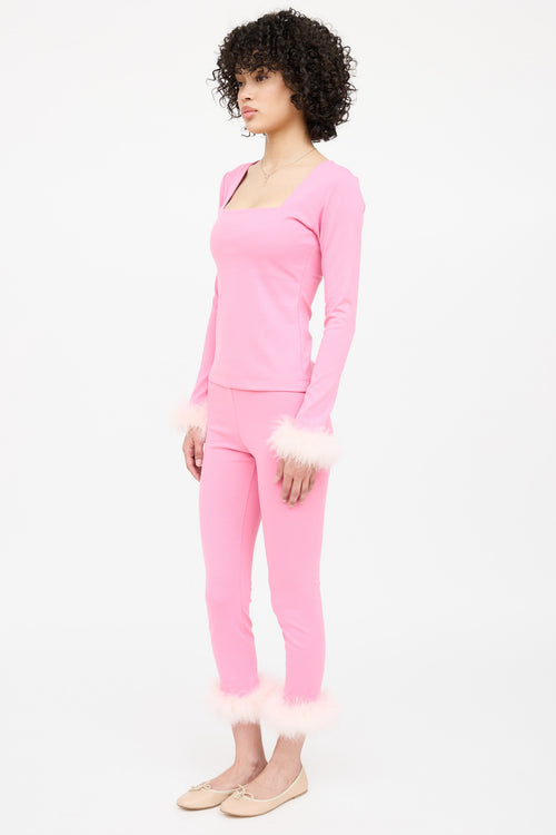 Sleeper Weeknder Feather Co-Ord Set